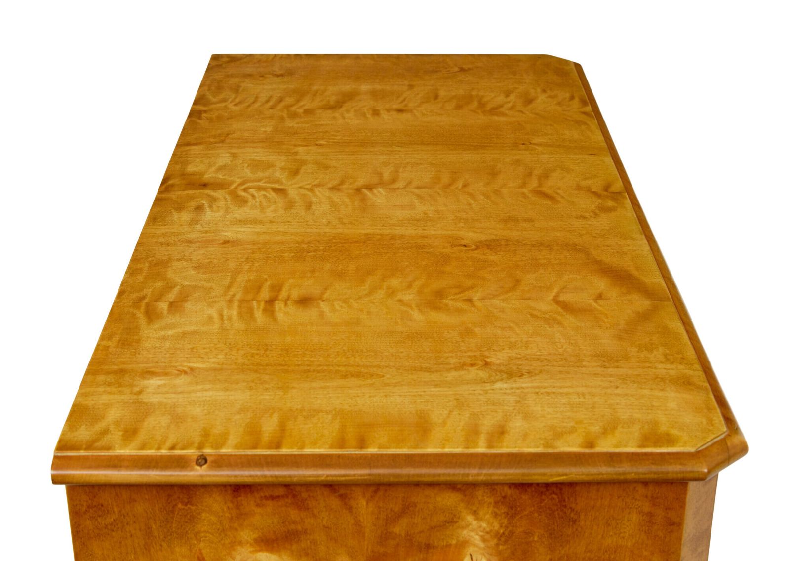 Swedish 19th Century Birch Chest Of Drawers photo for sale