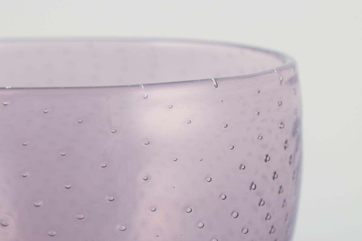 Gunnel Nyman For Nuutajärvi Notsjö. Modernist Finnish Art Glass Vase. photo 903.0