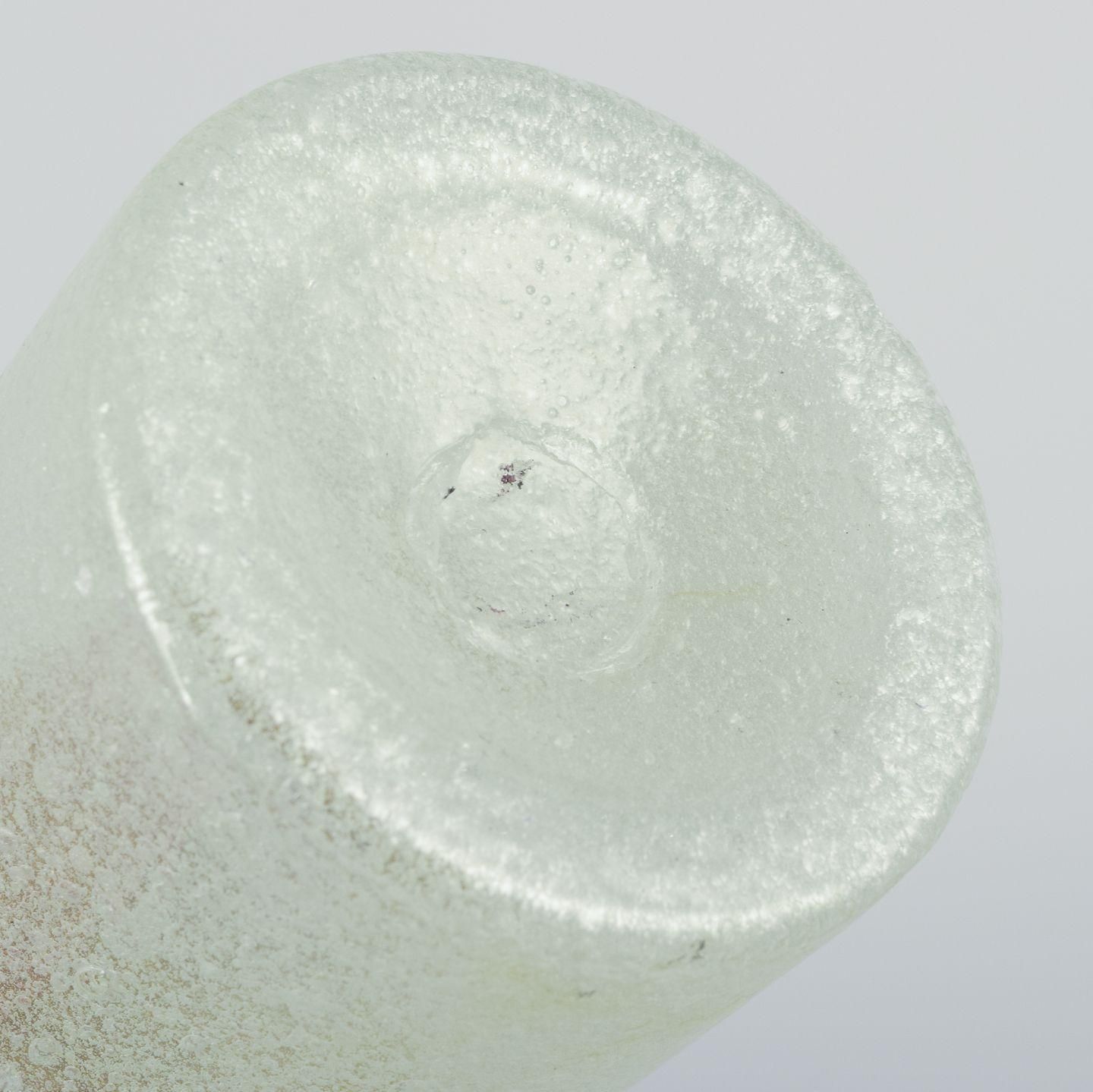 Napoleone Martinuzzi, Venini, Murano. Set Of Six Tall Glasses In Art Glass. photo vinterior