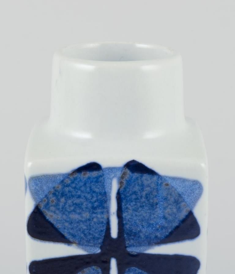 Ellen Malmer For Royal Copenhagen. Square "Baca" Vase In Earthenware. photo for sale