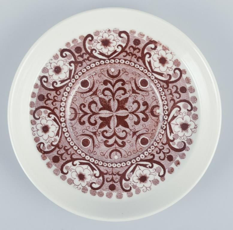 Raija Uosikkinen For Arabia, Finland. Set Of Four ‘Ali’ Coffee Cups And Saucers photo vinterior