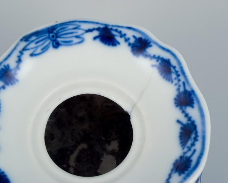 Meissen, Germany. Blue Onion Pattern Inkwell Set In Porcelain. photo 241.0