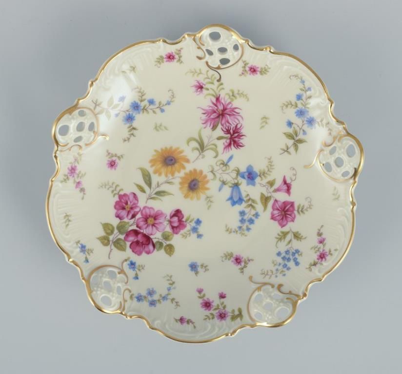 Rosenthal, Germany. Two "Moliere" Porcelain Bowls With Reticulated Rim. photo Home Decor