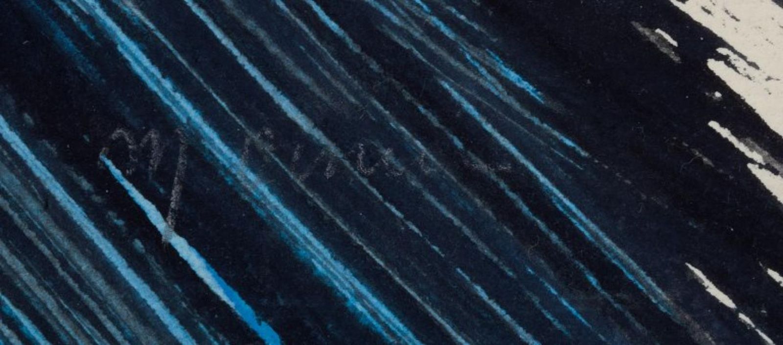 Monique Orsini (1937), French Artist. Mixed Media On Paper. Abstract Composition photo vinterior