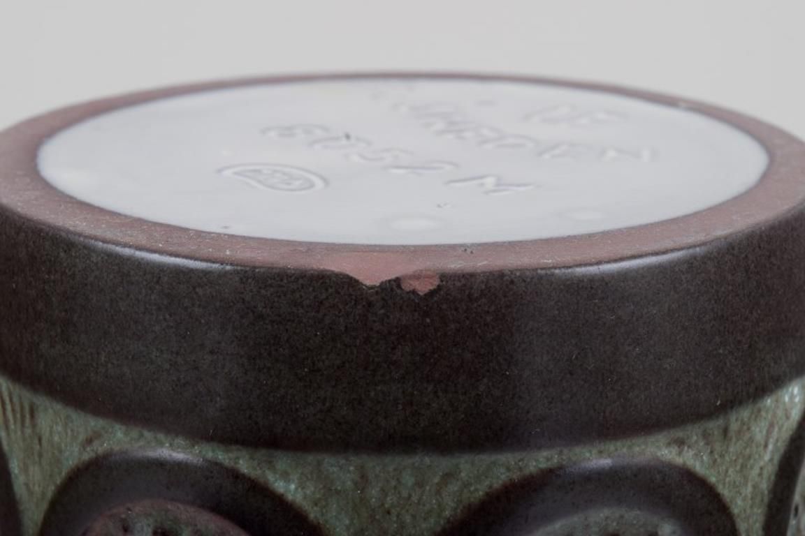 Mari Simmulson For Upsala Ekeby, Sweden. Ceramic Vase In A Modernist Style. photo vintage