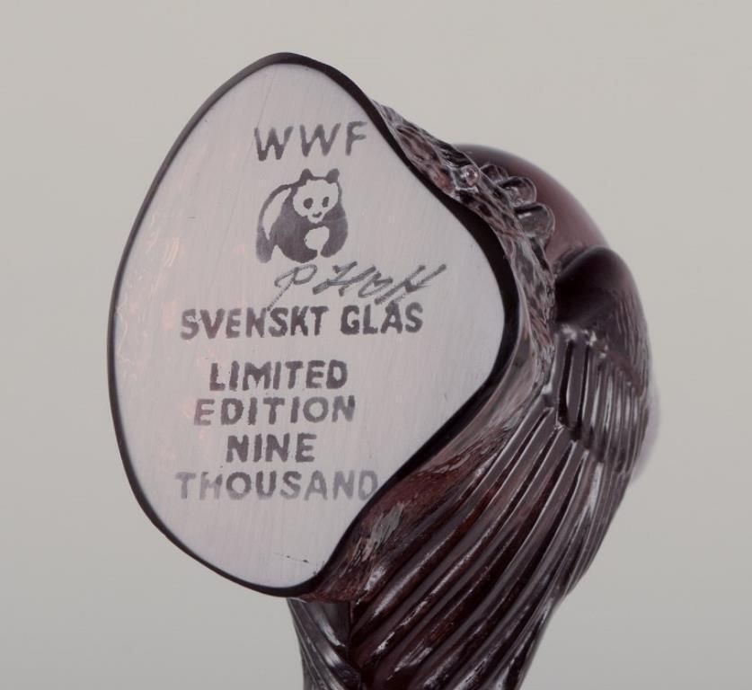 Paul Hoff For Kosta Boda / Svenskt Glas, Four Figurines In Art Glass. Wwf. photo buy