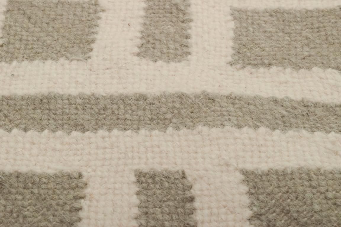 Swedish Textile Designer. Large Handwoven Carpet In Pure Wool. Late 20th C. photo buy