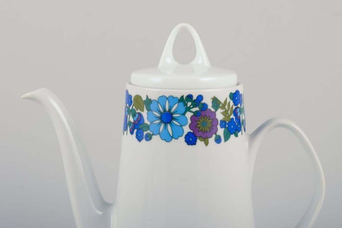 Pmr, Bavaria, Jaeger & Co, Germany. Coffee Pot, Creamer, And Sugar Bowl. photo for sale