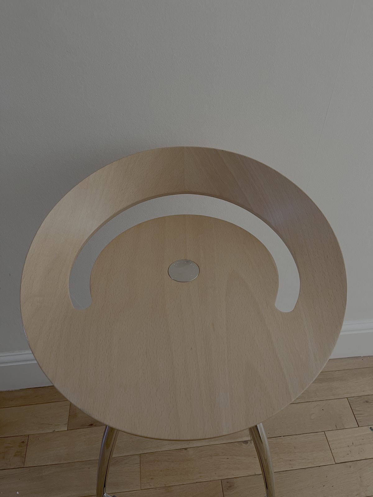 Heal's Magis Lyra Bar Stools  Natural Beech / Chrome photo for sale