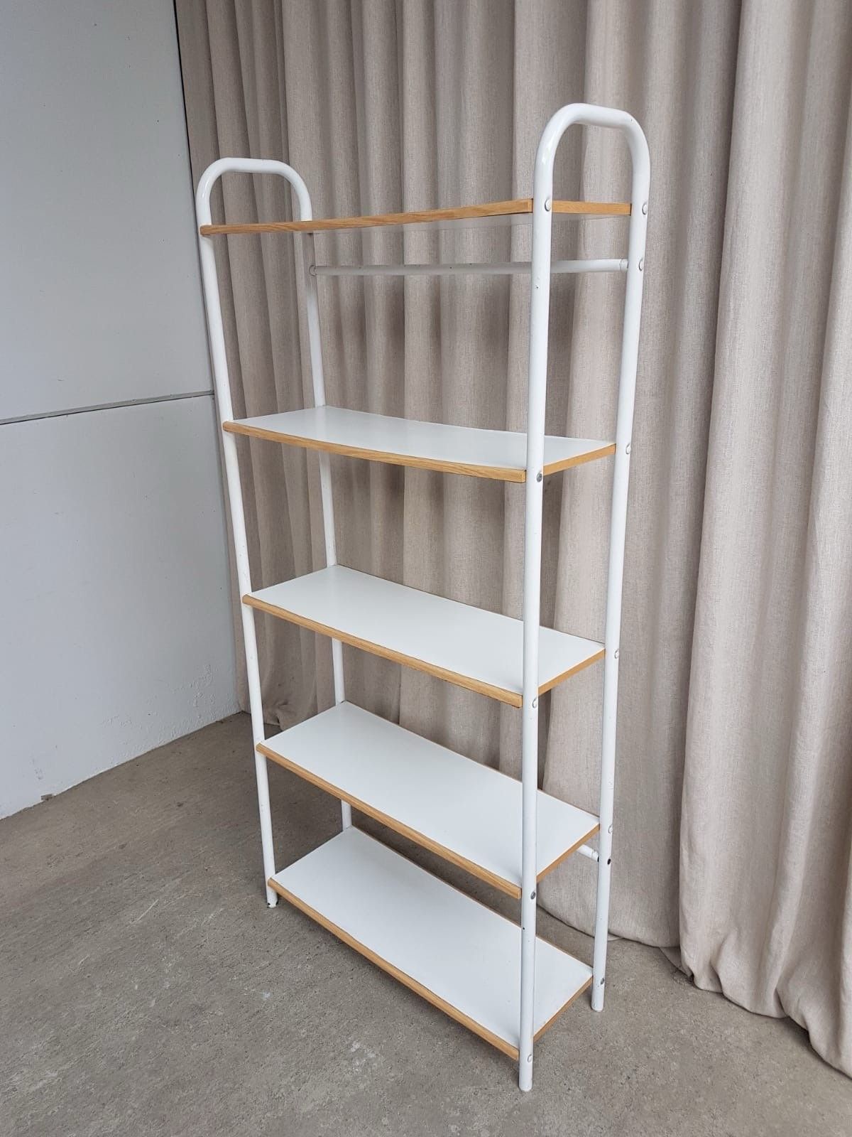 Vtg Late Mid Century 80s Post Modern Bookcase Shelving Wall Unit R853 photo buy