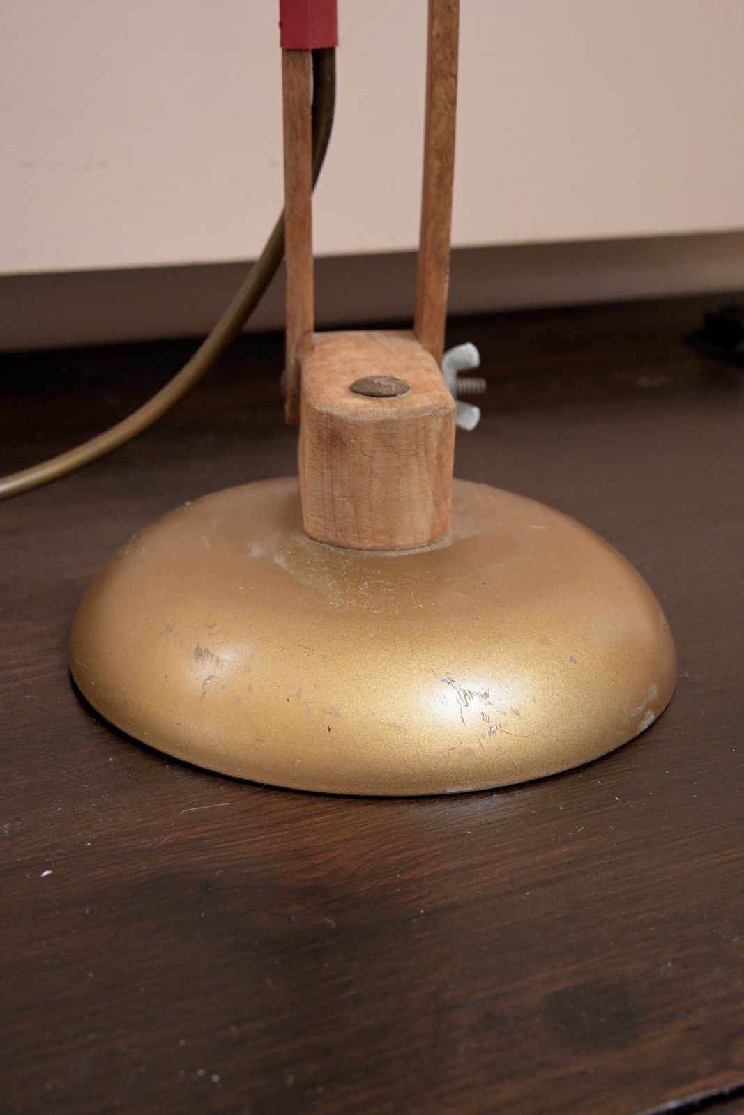1960s/70s Terence Conran Habitat Mac Lamp. Pat Certified Metal And Wood photo 130.0