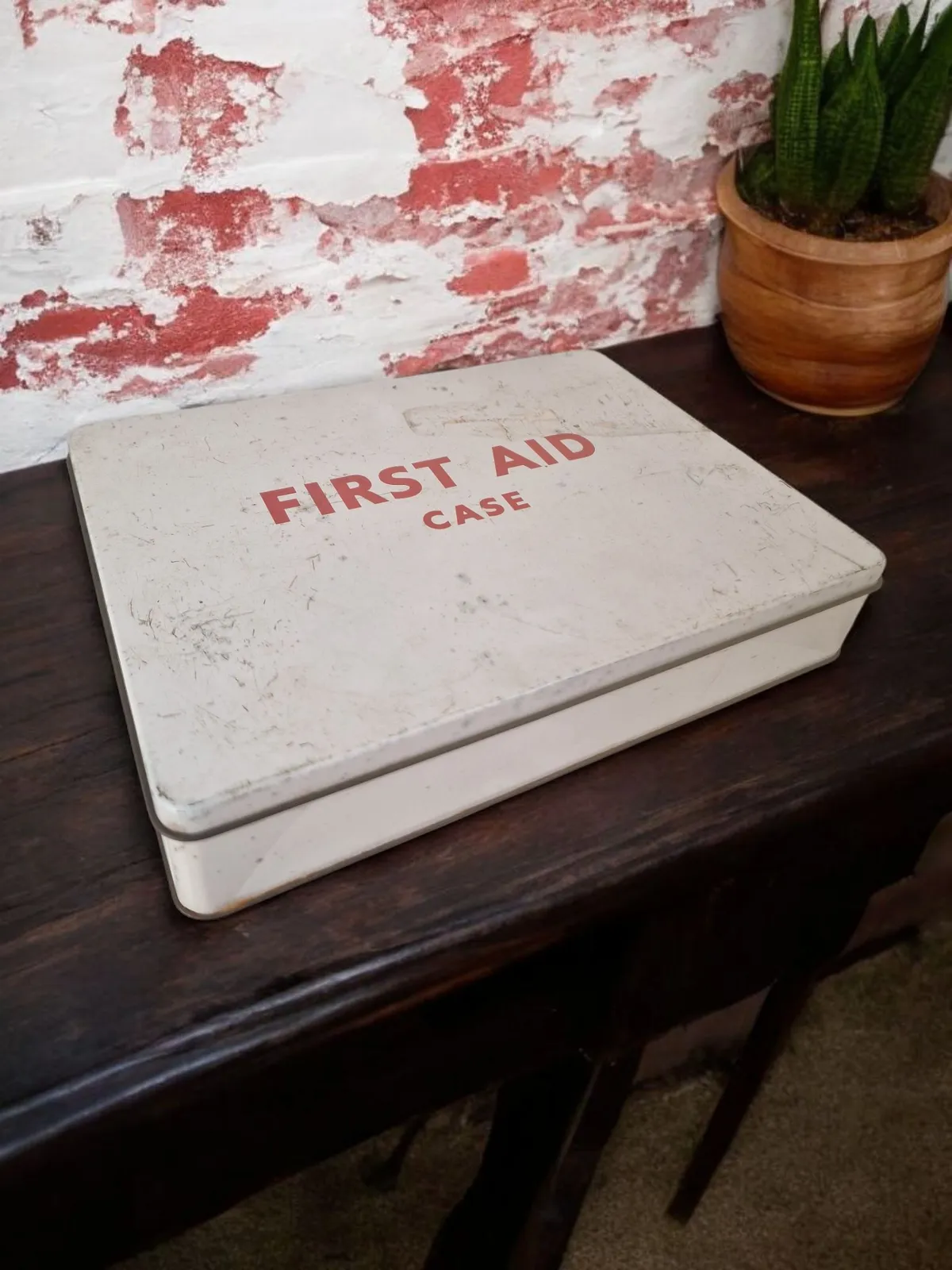 Mid Century First Aid Box With Complete Bpc Contents – Collector’s Kit