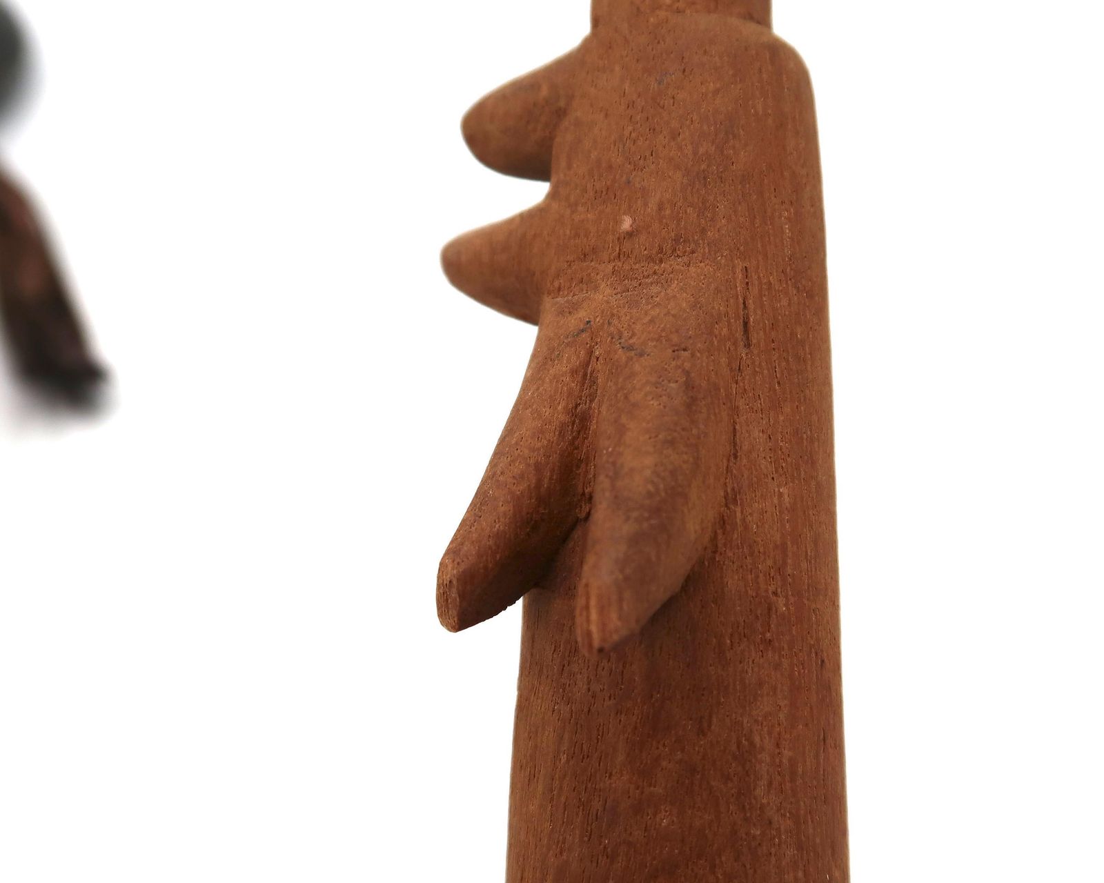 Set Of 3 African Statues, 1980s / Africa, Statue, Tribal, Boho Chic, Bohemian, Folk, Voodoo, Totem photo vinterior