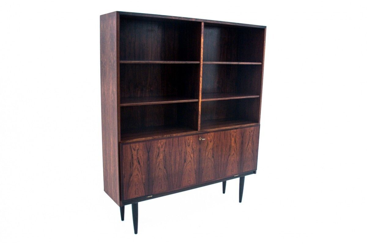 Rosewood Shelf Designed By Omann Jun, Denmark, 1960s. After Renovation. photo furniture