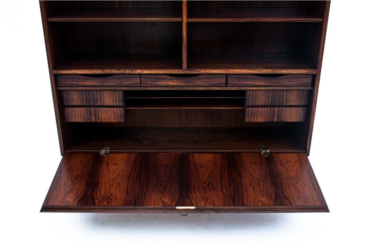 Rosewood Shelf Designed By Omann Jun, Denmark, 1960s. After Renovation. photo 966.0