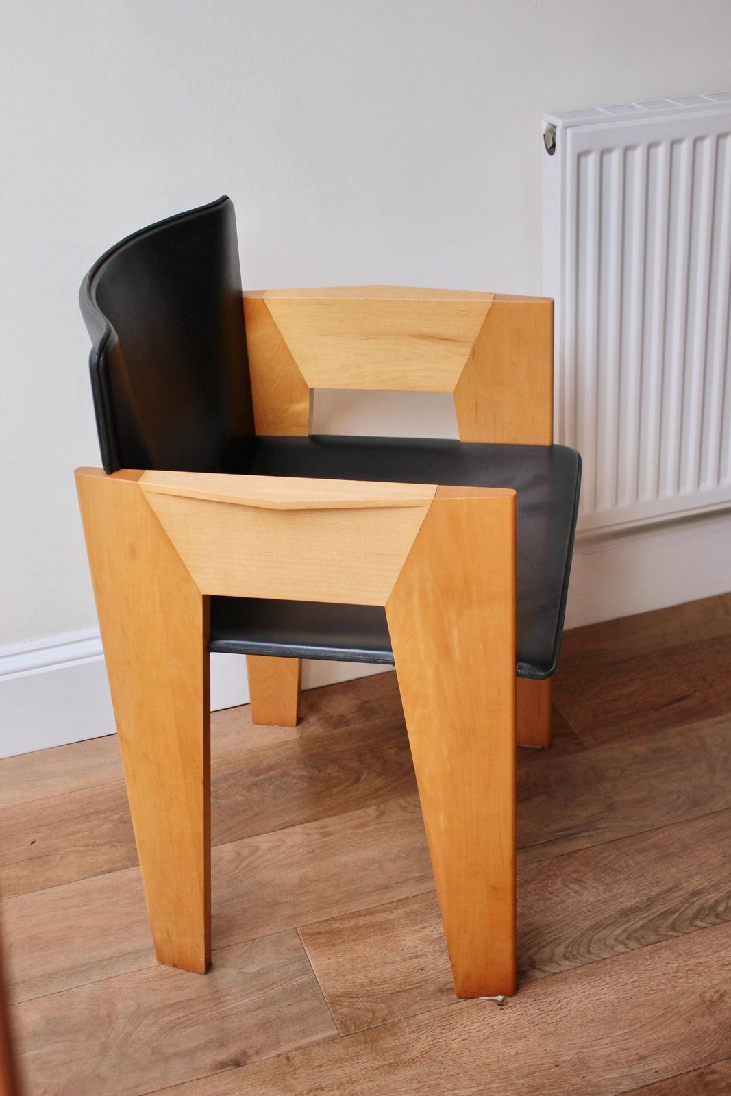 Set Of 4 Leather Dining/Office Chairs By Arnold Merckx For Arco photo 1920.0
