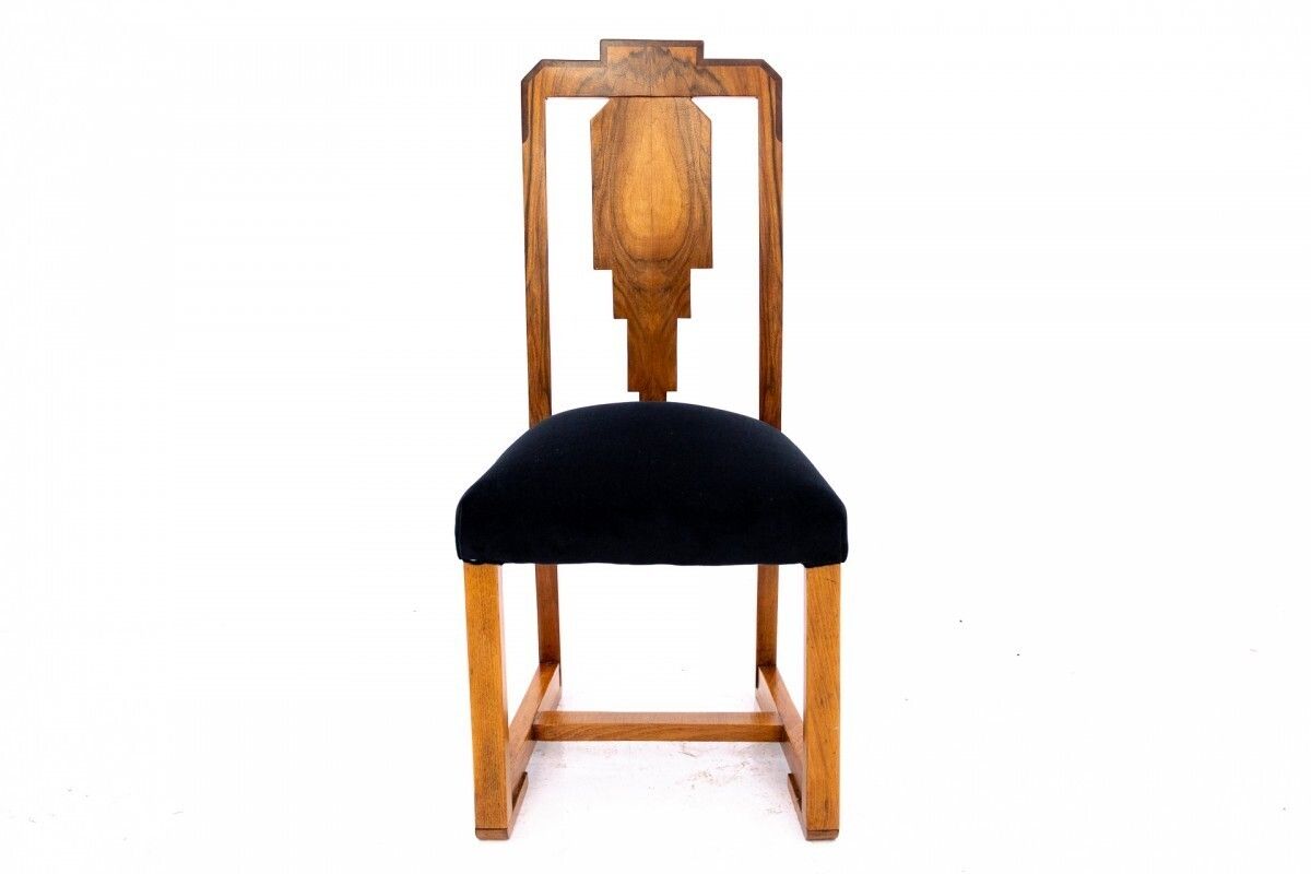 photo for sale Dressing Table With Chair In Art Deco Style, Poland, Mid 20th Century