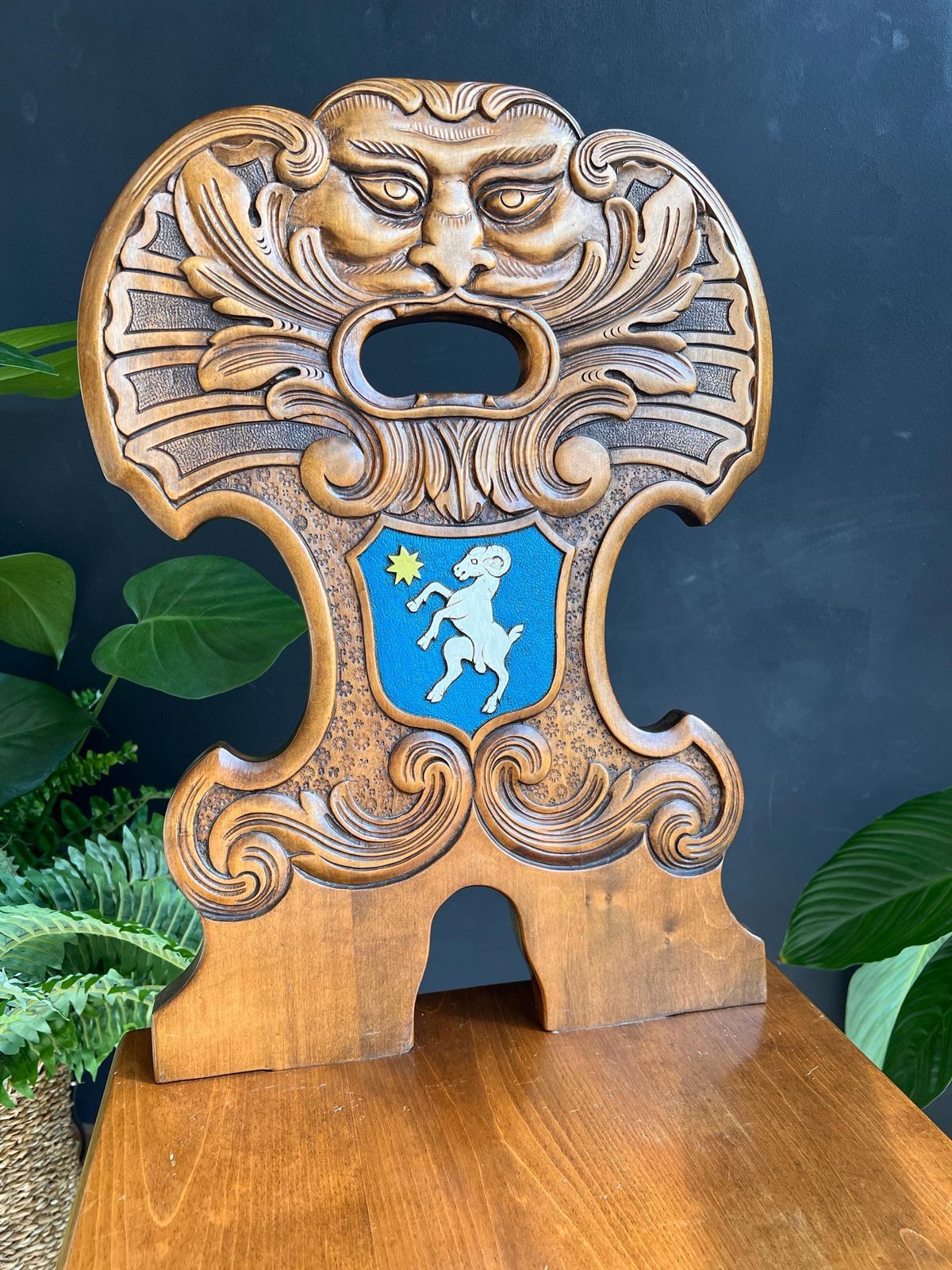 Vintage Original Swiss Mountain Chair, Alpine Chair, Mountain Chalet Decor, Tyrolean Chair photo buy