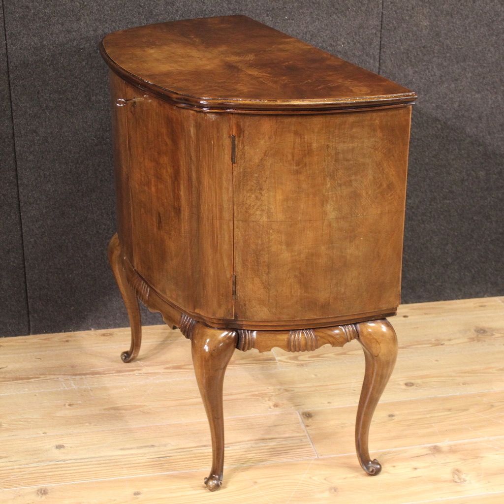 Small 20th Century Half Moon Sideboard photo furniture