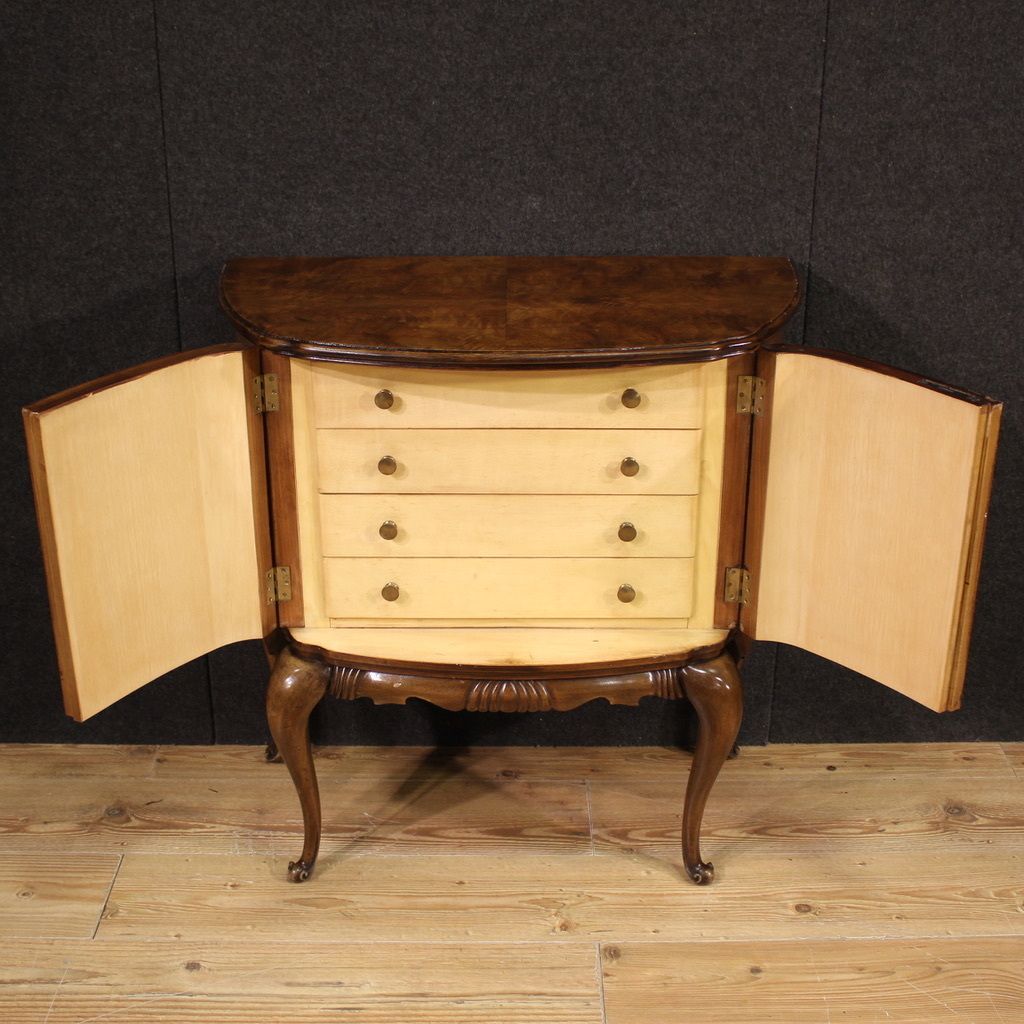 Small 20th Century Half Moon Sideboard photo Furniture