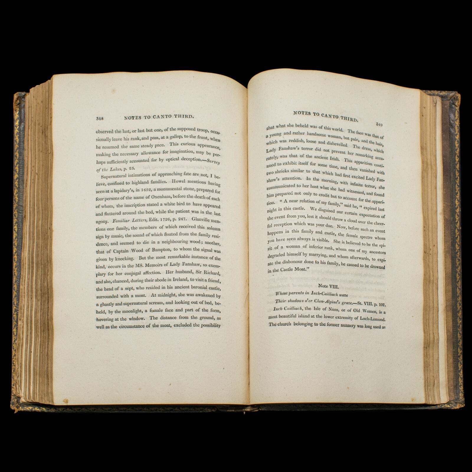Home Decor Antique Poetry Book, The Lady Of The Lake, Walter Scott, Early Edition, Georgian photo