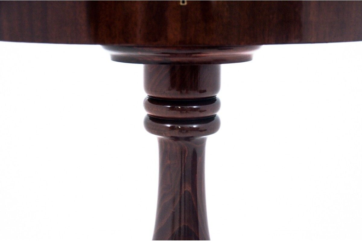 1017.0 A Historic Thread Table, Northern Europe, Around 1860. After Renovation. photo