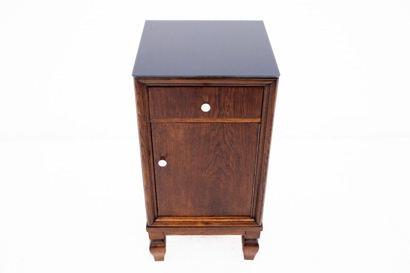 Pair Of Bedside Tables From The Early 20th Century, Poland. After Renovation. photo 702.0