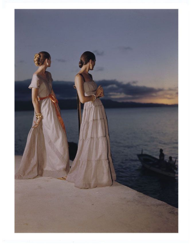 Toni Frissell 'Evening Gowns At Sunset' Unframed Archival Pigment Print photo furniture