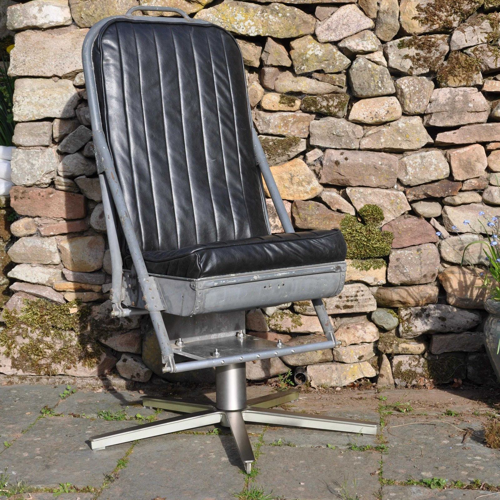 Aircraft Pilots Chair Royal Navy Westland Wasp Helicopter