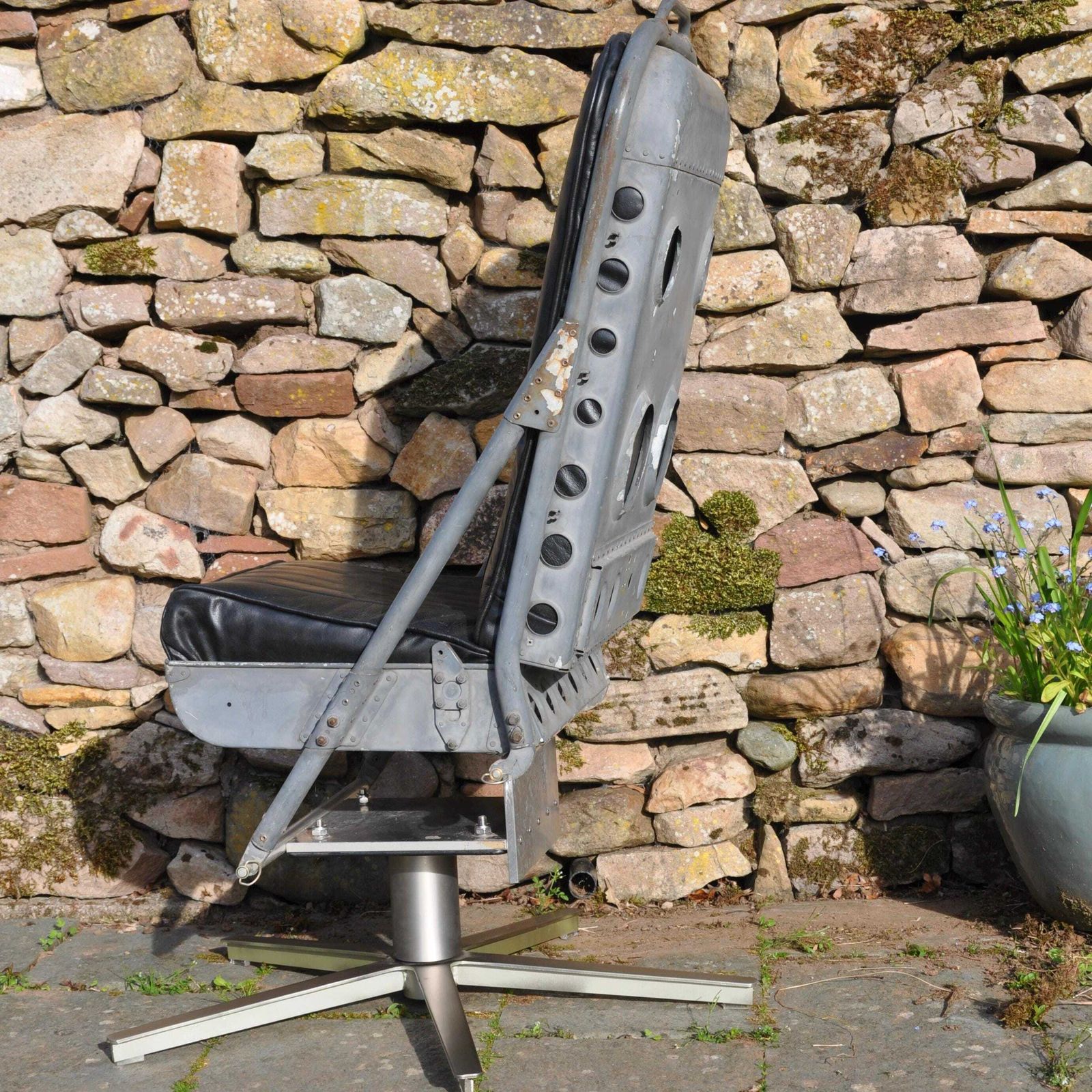 Aircraft Pilots Chair Royal Navy Westland Wasp Helicopter photo 895.0