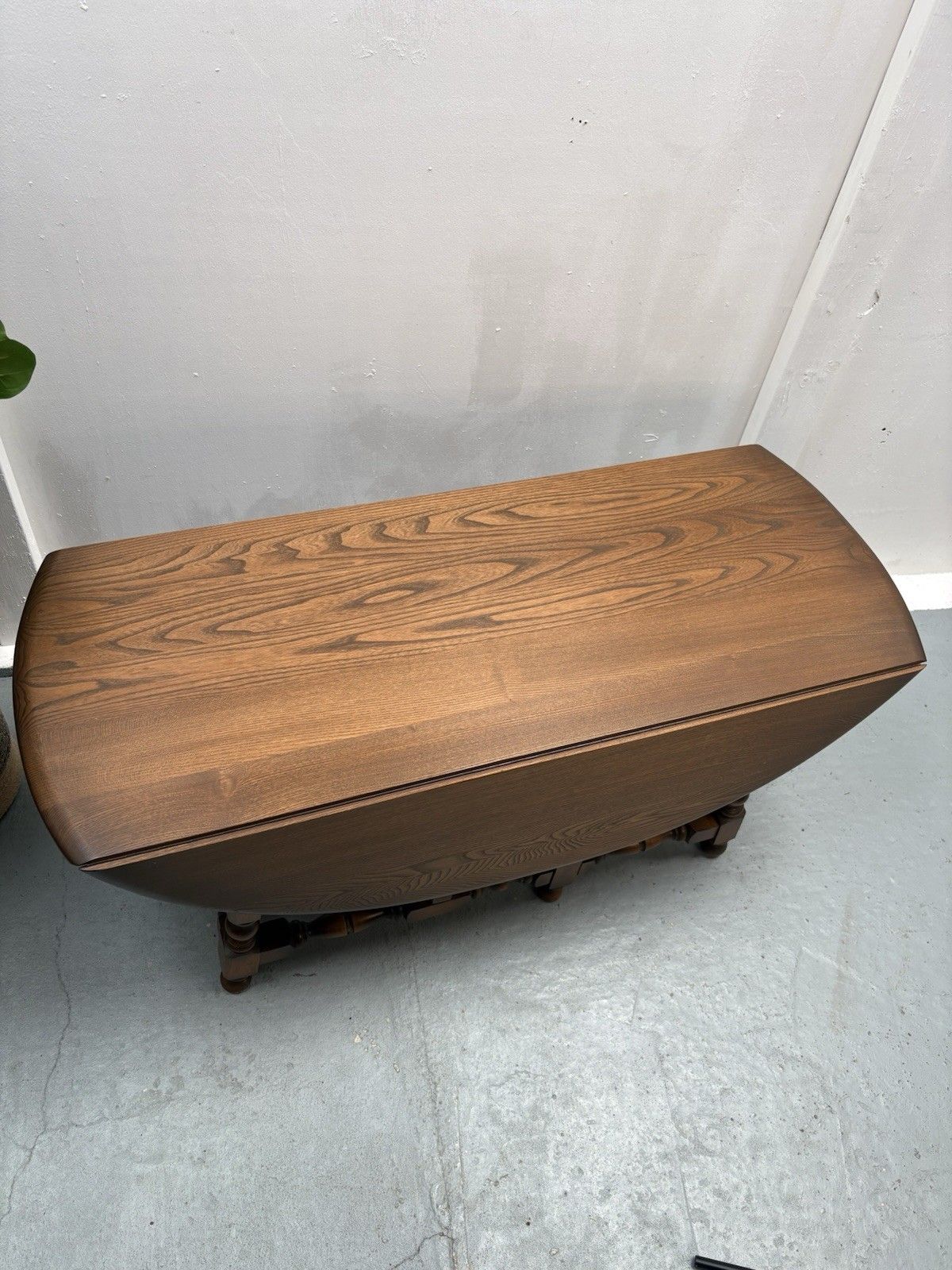 Ercol Trinity Solid Elm 2 Tier Drop Leaf Coffee Table In Golden Dawn photo buy