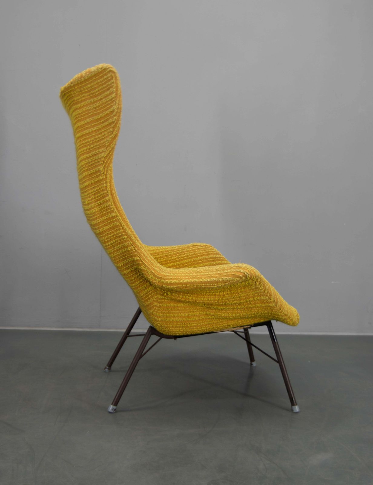 Fiberglass Armchair By Miroslav Navratil, Czechoslovakia, 1960s photo vinterior