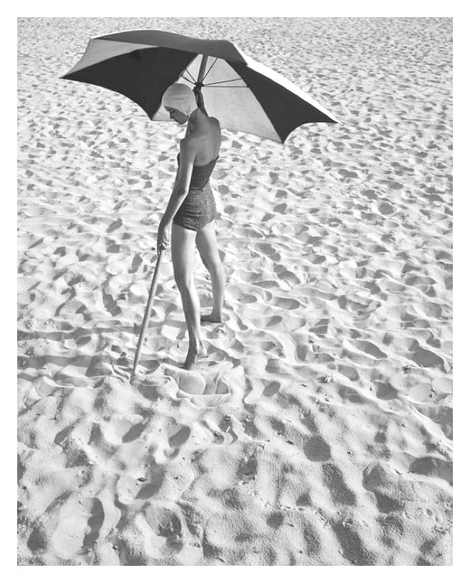 Toni Frissell 'Girl On The Beach' Unframed Archival Pigment Print photo furniture
