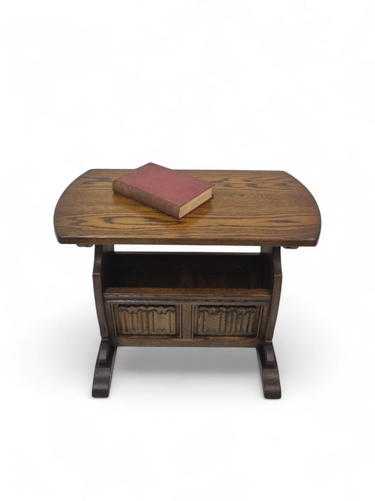 photo furniture Vintage Old Charm Wood Brothers / Magazine Rack / Free Delivery / Heritage Light Oak / Made In England 1960s