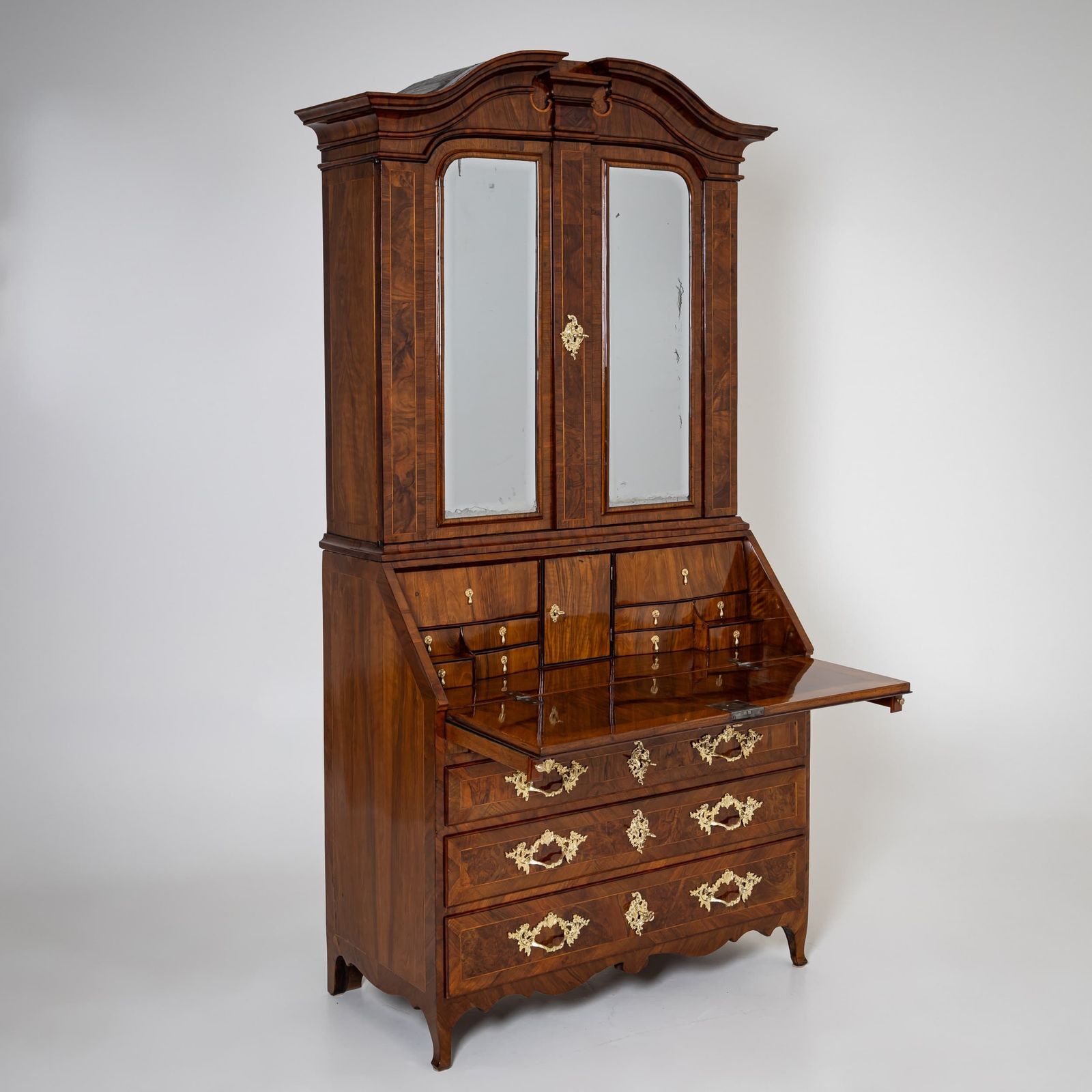 Baroque Secretaire, Saxony Mid 18th Century photo furniture