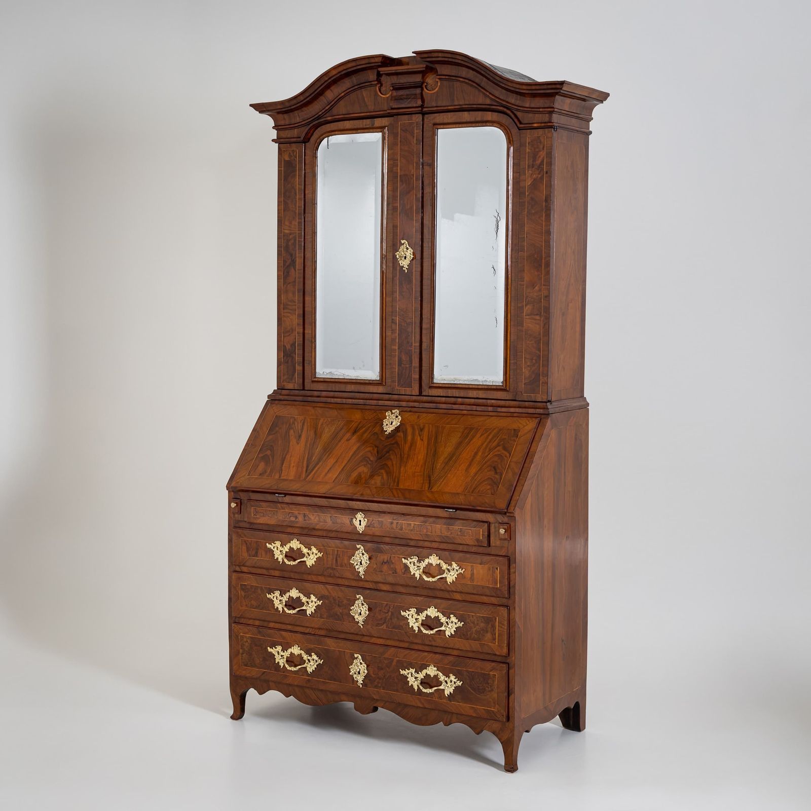 Baroque Secretaire, Saxony Mid 18th Century photo buy