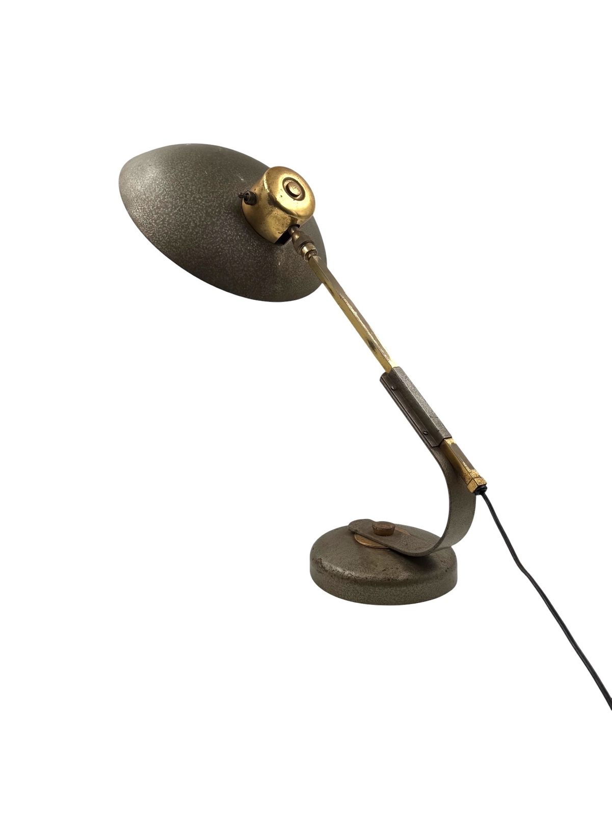 600.0 Mid Century Modern Desk Lamp, Ferdinand Solère France 1950s photo