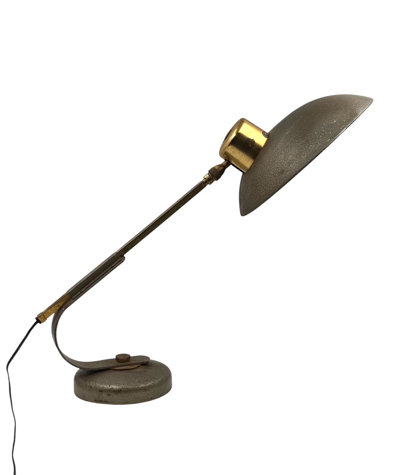 photo vinterior Mid Century Modern Desk Lamp, Ferdinand Solère France 1950s