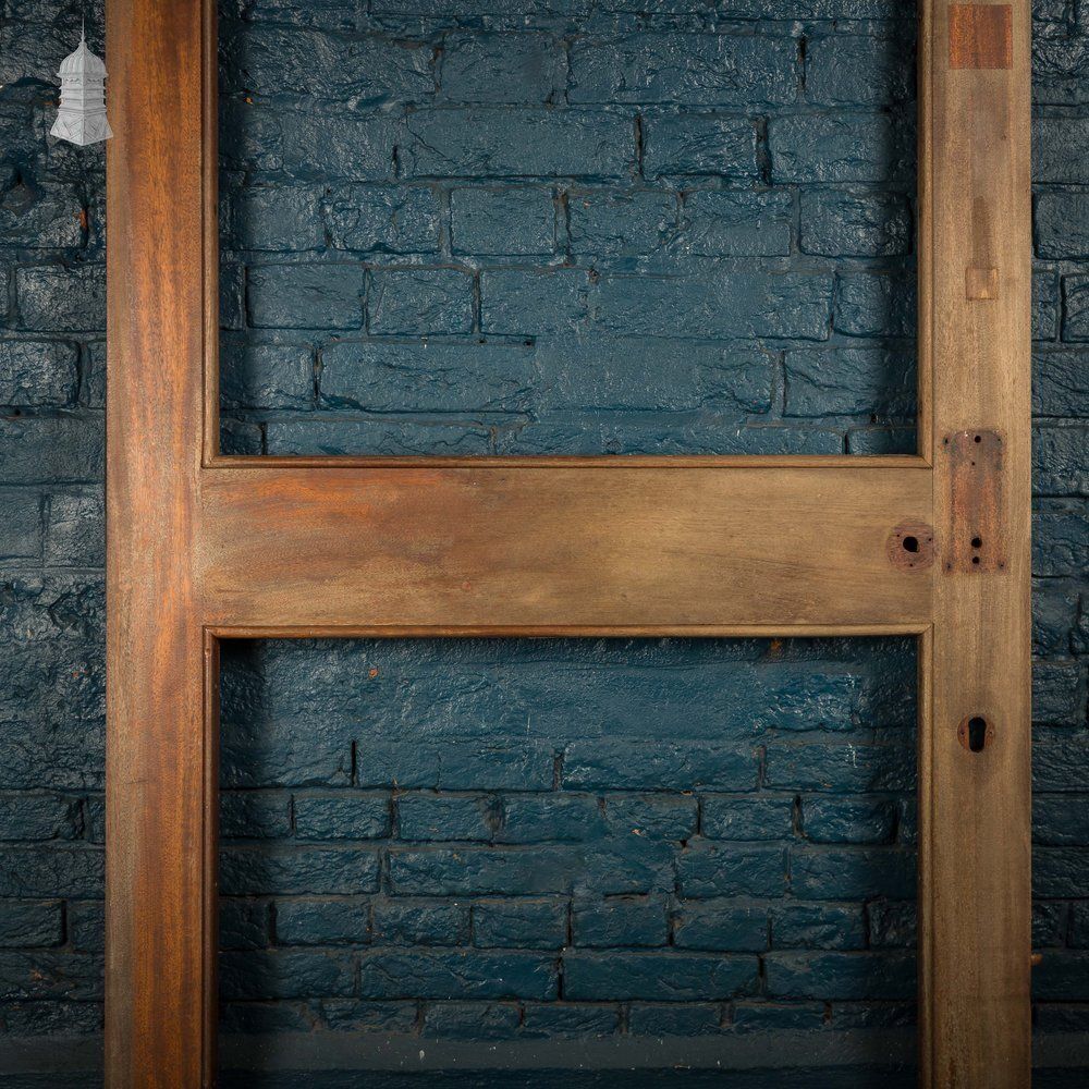 Glazed Mahogany Door – 2 Panel Openings photo furniture