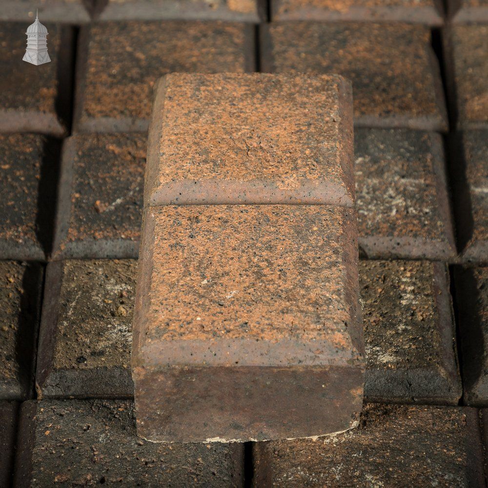 photo buy Reclaimed Stable Bricks, 258 Pavers, Worn Face, Staffordshire Blue 2 Block