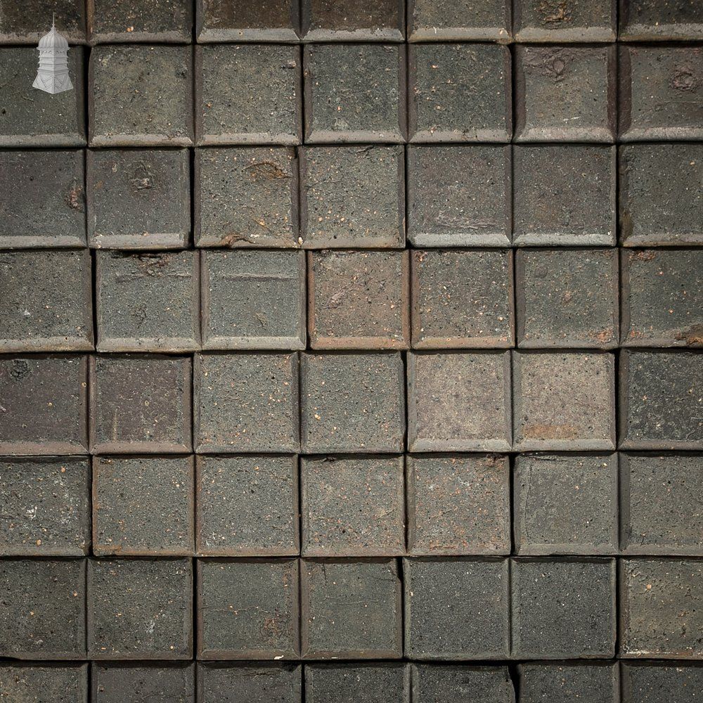Reclaimed Stable Bricks, 270 Pavers, Staffordshire Blue 2 Block