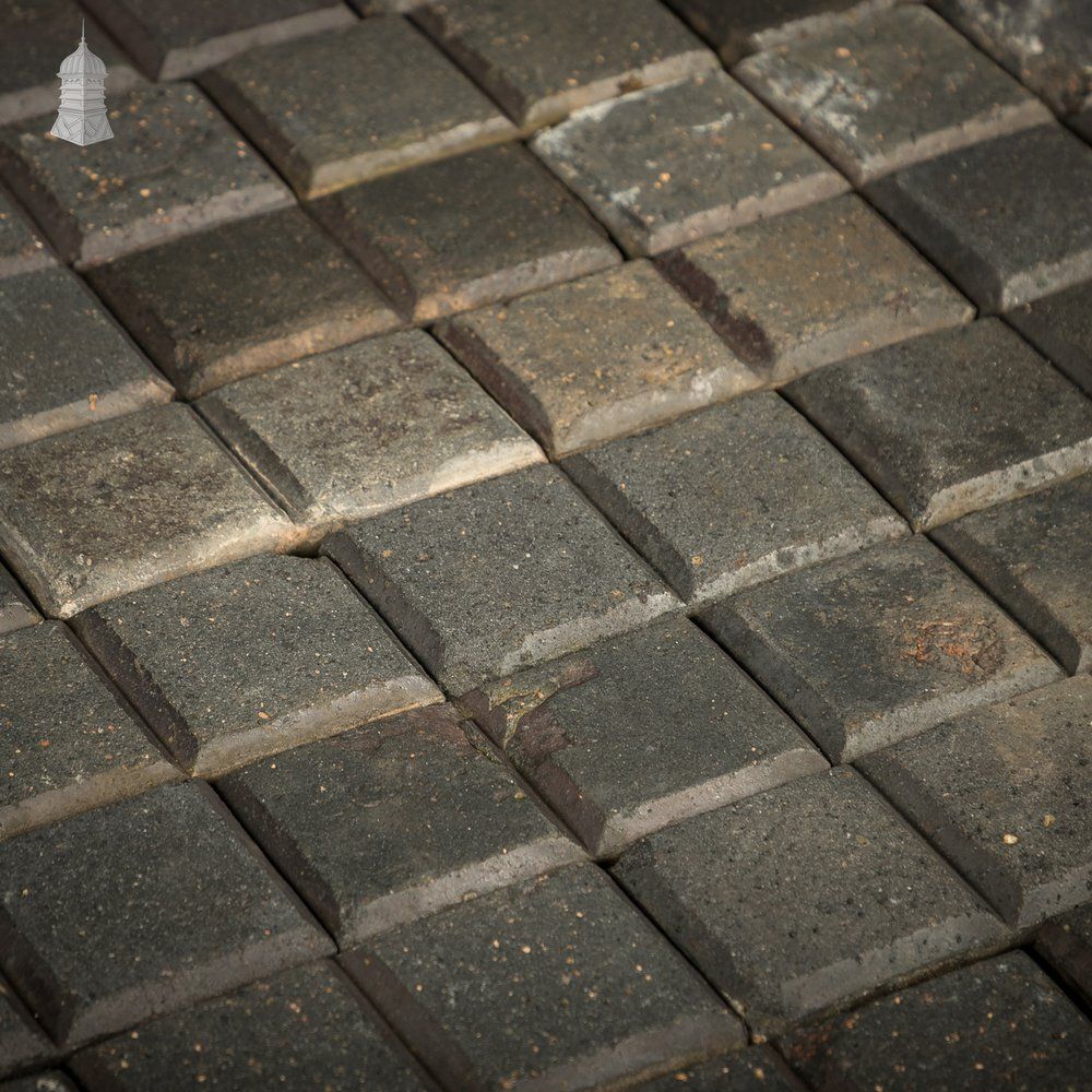 Reclaimed Stable Bricks, Staffordshire Blue 2 Block, 270 Pavers photo 1458.0
