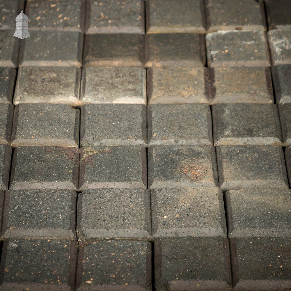 Reclaimed Stable Bricks, Staffordshire Blue 2 Block, 270 Pavers photo buy