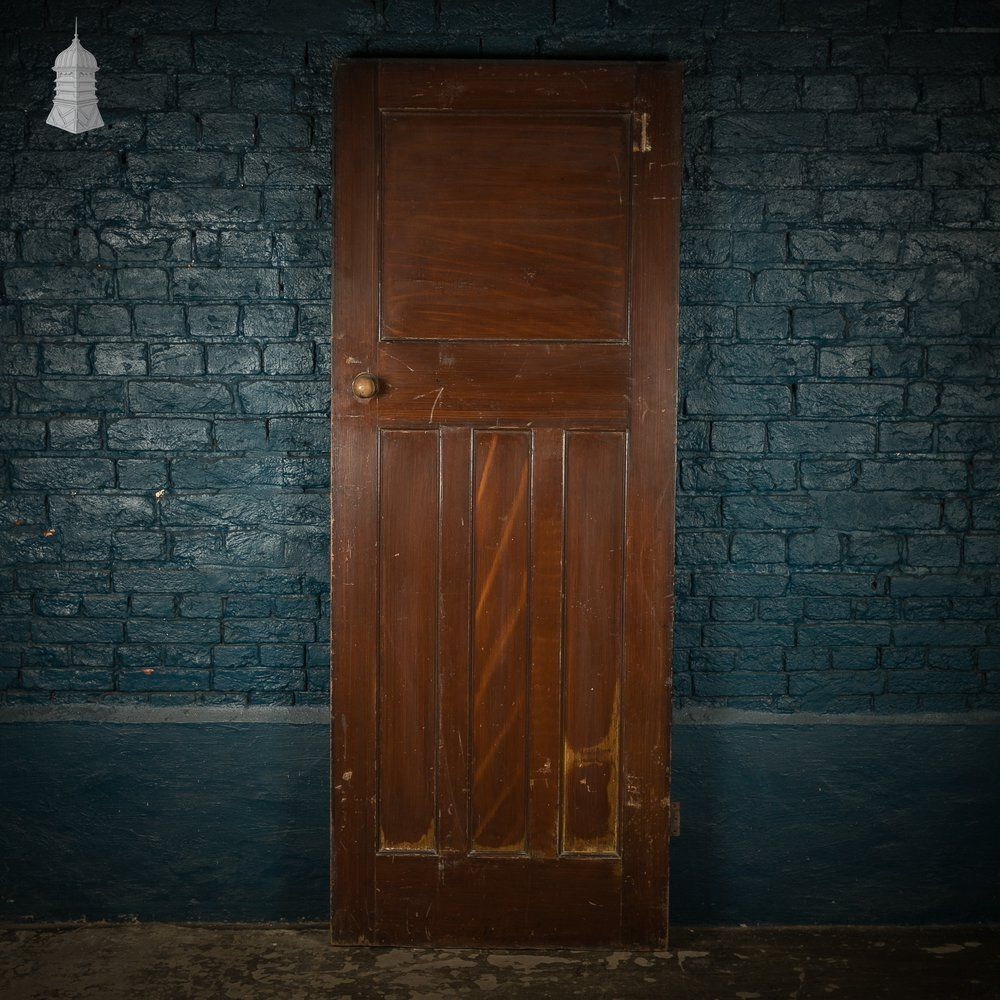 4 Panel Wooden Door   1930's Style