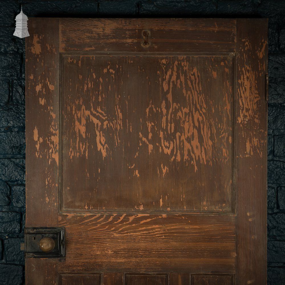 1930s 4 Panel Wooden Door, Vintage photo furniture