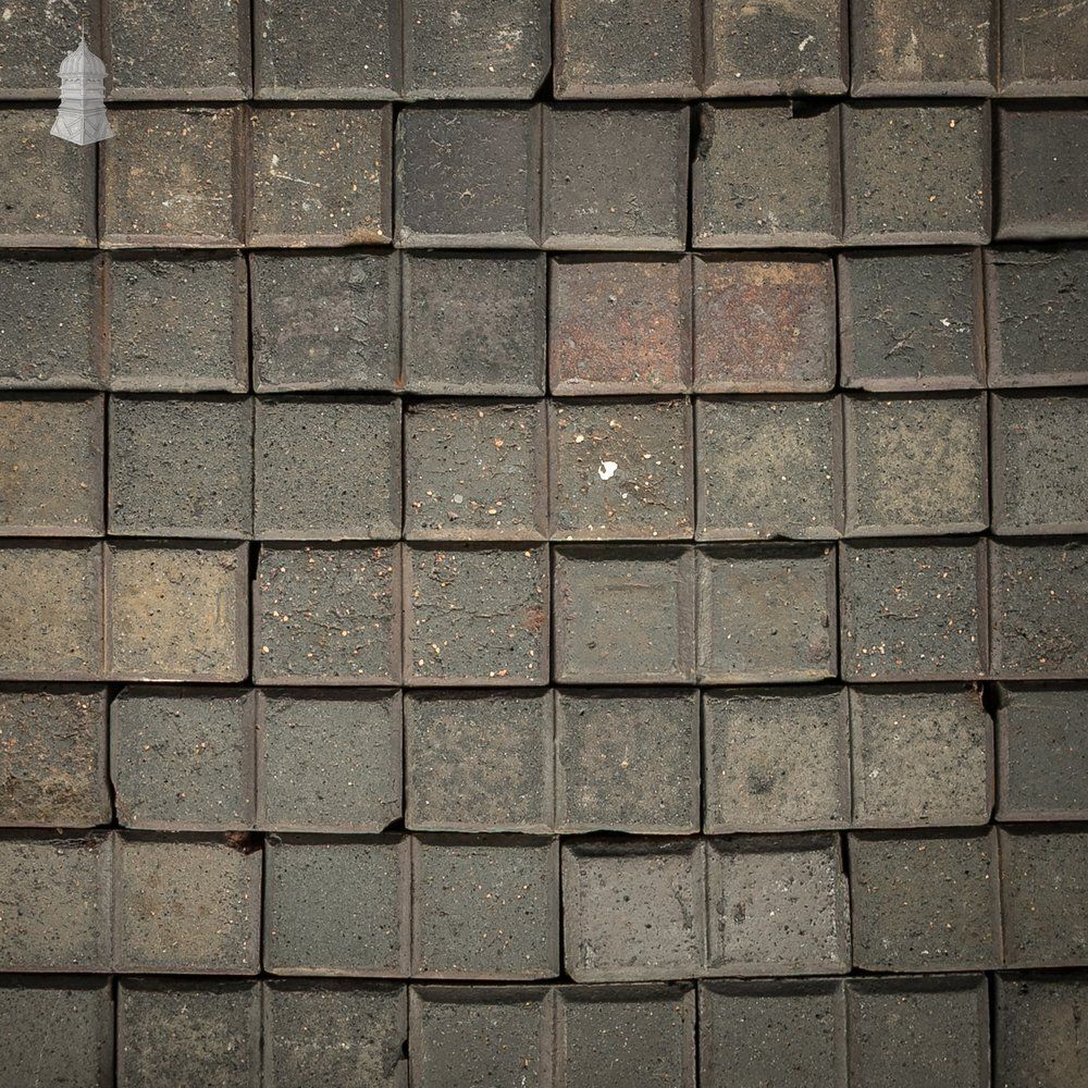 Reclaimed Stable Bricks, 810 Pavers, Staffordshire Blue Doubles photo furniture