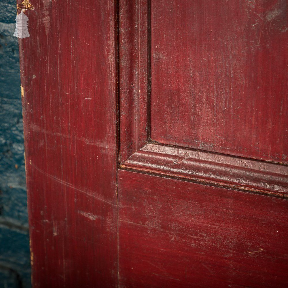 Moulded 4 Panel Door, Red Painted Finish photo buy
