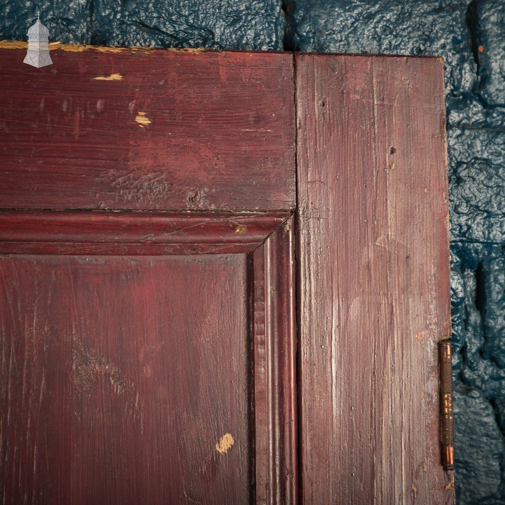photo vinterior Moulded 4 Panel Door, Red Painted Finish