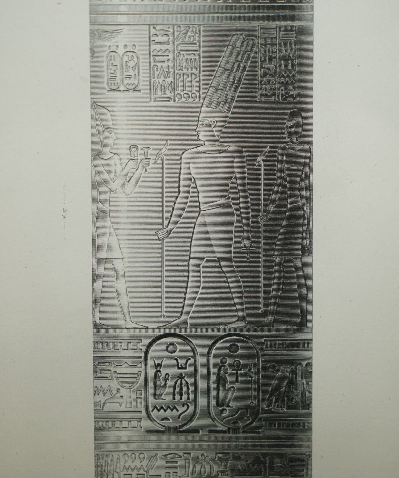 photo vinterior Antique Original Gran Tour Paris 1829 Vol 3 Pl.30 Print Of Thebes Karnak Egypt