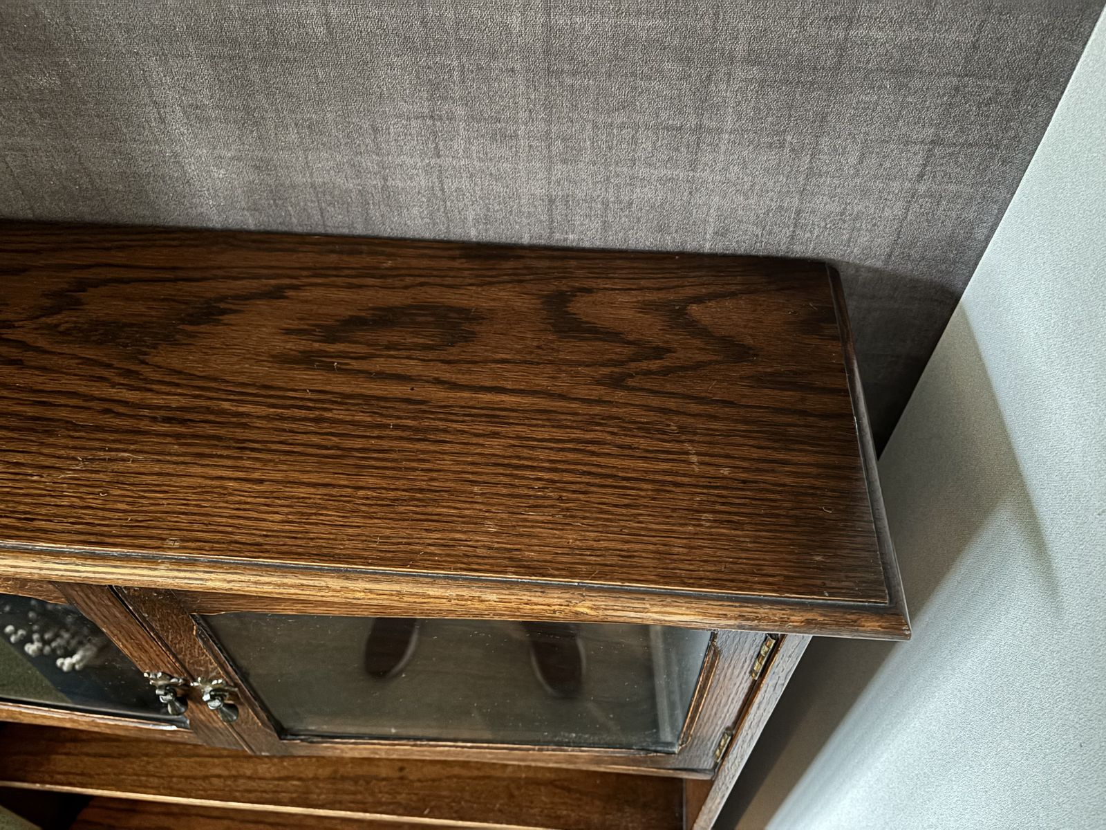 Antique Oak Shelves, Early 20th Century photo 275.0